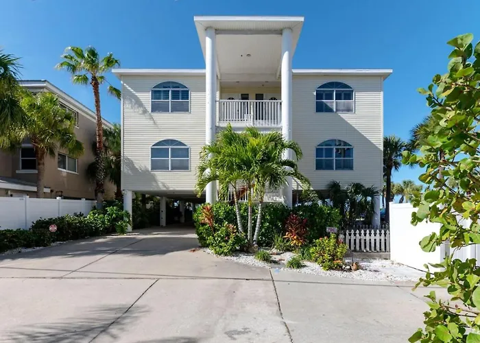Sea Side 102 Gulf Front 3br On Indian Rocks Stunning Views Heated Pool Clearwater Beach