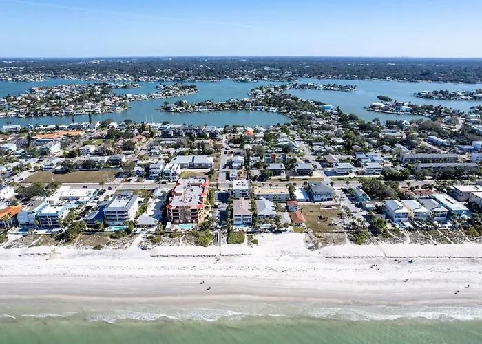 Sea Side 102 Gulf Front 3br On Indian Rocks Stunning Views Heated Pool * Clearwater Beach
