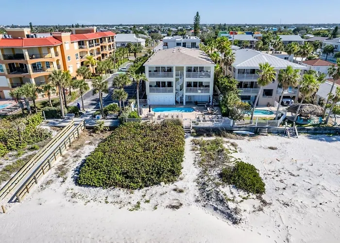 Sea Side 102 Gulf Front 3br On Indian Rocks Stunning Views Heated Pool Clearwater Beach