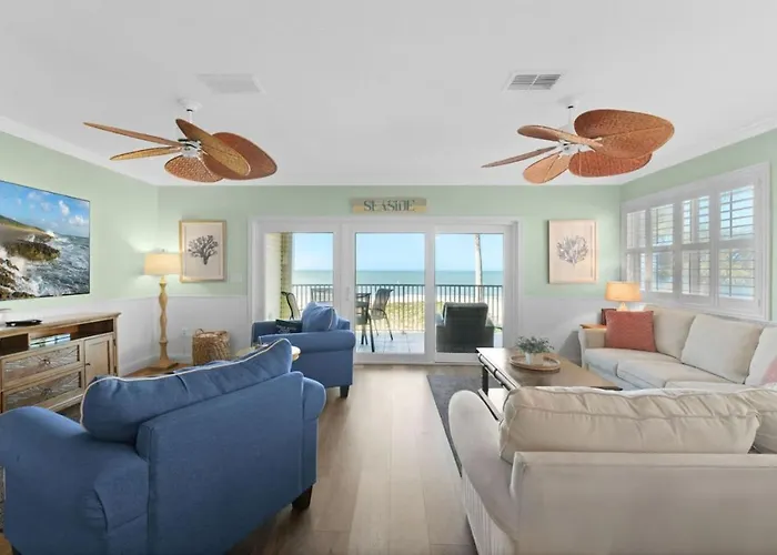 Sea Side 102 Gulf Front 3br On Indian Rocks Stunning Views Heated Pool
